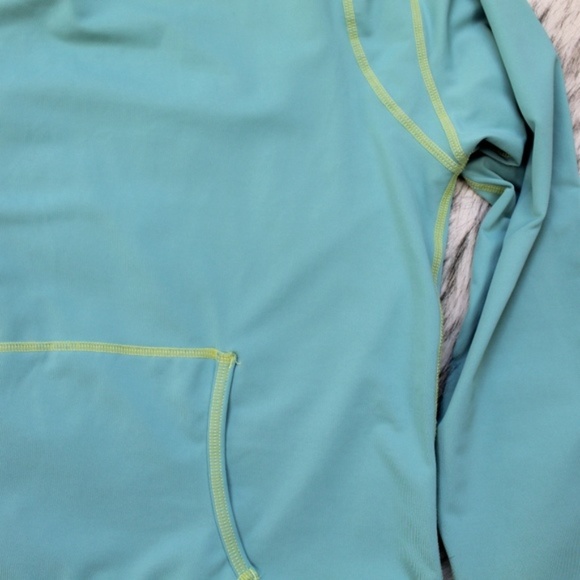 Athleta Mint & Green Stitch Pullover Sweatshirt - Picture 6 of 8